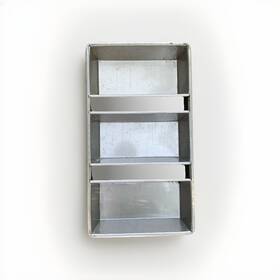 3-strap Chicago Metallic Bakeware 45635 Glazed 9 Open Top Bread Pan Commercial 3-strap Chicago Metallic Bakeware 45635 Glazed 9 Open Top Bread Pan Commercial