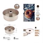 Chmbake021wk9074 Chefmade Inch Angel Food Cake Pan With Removeable 600740365034