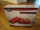 Cl-20024 Chef Life Stoneware Series Square Baker With Lid 0818061020024