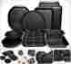 Cl16481 Stick Bakeware Black Chefland Non Set 10 Pc Kitchen Large Medium Baking Pans Sheets New 349361381169