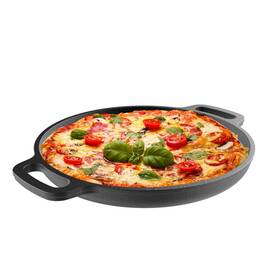 Pan-13.25 Classic Cuisine 192664115289 Cast Iron Pizza Pre-seasoned Skillet For Cooking Baking Grilling- Pan-13.25 Classic Cuisine 192664115289 Cast Iron Pizza Pre-seasoned Skillet For Cooking Baking Grilling-