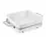 Cmmf2100073094 E8689364 All Clad Square Porcelain Baker 10 X With Stainless Steel Trivet New 011644898113