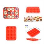 Comin18ju080712 Nanan Cup Silicone Muffin Pan Cupcake Baking Nonstick 6953068463017