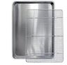 Commercial Quality Half Sheet Baking Pan And Stainless Steel Cooling Wire Commercial Quality Half Sheet Baking Pan And Stainless Steel Cooling Wire