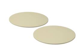 Pi-ss-cl2 Concord Pizza Stone 2 Pack With Cordierite Heatwell Technology. And B