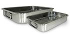 Cook Pro Lasagna Roasting Pan Oven Kitchen Baking Stainless Steel Rack Turkey Rib 0724872428358