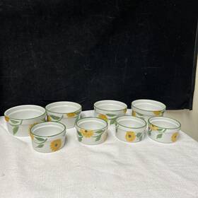 Cob46 Cordon Bleu Bia Set Of 8 Ramekins Custard Cups