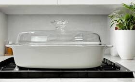 3.4qts Corningware A-10-b Corning Ware Solid White Square Casserole Dish 10x10x2 Inch Pyrex Lid
