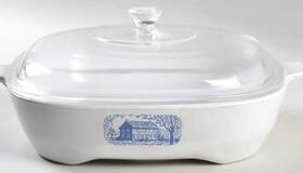 Mw-a-10a Corningware Vtg Corning Ware Amana Radarange Microwave Browning Skillet With Lid