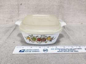 P-43-v Corningware Vintage Corning Ware Lid 2 3/4 Cup Spice-o-life Usa