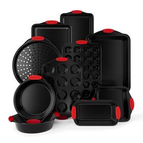 Country Kitchen 192598242532 Nonstick Stackable Bakeware Set - Durable Easy Release Baking