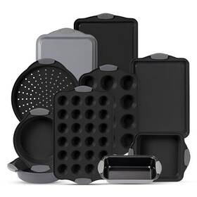 Country Kitchen 729016713840 Nonstick Stackable Bakeware Set - Durable Easy Release Bak Inch