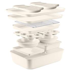 Country Kitchen 729016723337 Nonstick Stackable Bakeware Set - Durable Easy Release Bak Inch