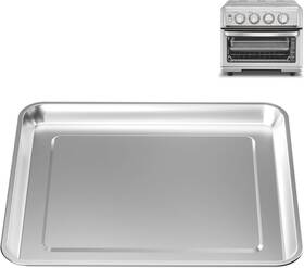 Cowherding 793127803912 Stainless Steel Baking Tray Pan Compatible With Cuisinart Toaster Oven S