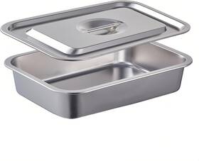 Cozystate 313101990928 4 Inch Extra Deep Lasagna Baking Pan With Lid 11x14 7.4 Quart Large Stainless Cozystate 313101990928 4 Inch Extra Deep Lasagna Baking Pan With Lid 11x14 7.4 Quart Large Stainless