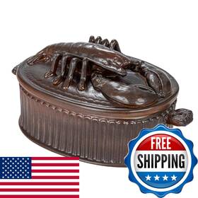 B0cv4bnxc3 Creative Co-op Brown Matte Stoneware Baker Lobster Design Large Df8745 B0cv4bnxc3 Creative Co-op Brown Matte Stoneware Baker Lobster Design Large Df8745