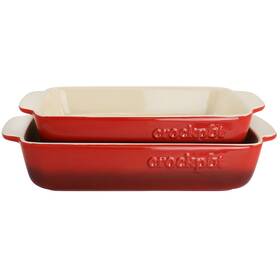 Crockpot 085081433640 Crock Pot Artisan 2 Piece Stoneware Bake Pans In Gradient