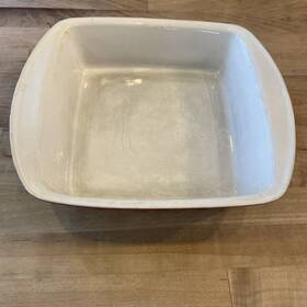 Crofton 099100317206 Stoneware Dish Black Brand Casserole Deep 9.1 Inch X 8.7
