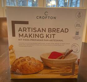 Crofton 829188000943 Artisan Bread Making Kit 8 Piece New In Box - Factory Sealed