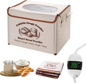 Zc-901 Crsaswivo Bread Proofing Box - Foldable Dough Proofer With 50-130 Temp Control And 12h