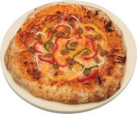 Cucinapro 313052252274 Pizza Stone For Oven Grill Bbq - Round 5/8 Inch Extra Thick Baking With Saf