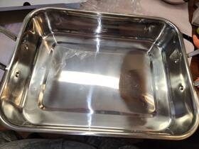 7117-16urp1 Cuisinart Chefs Classic 16 Inch Stainless Steel Roaster With Rack