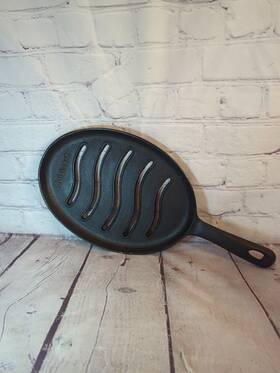 Cuisinart 890084002287 Cast Iron Fajita Grilling Pan Serving Tray Use Cuisinart 890084002287 Cast Iron Fajita Grilling Pan Serving Tray Use