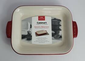 Ccb30-27r Cuisinart Chefs Classic Ceramic Bakeware - 2 Quart Rectangular Baker New Nib