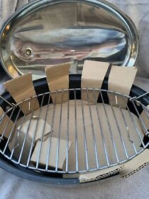 Sf98-15 Cuisinart Roaster With Rack Stainless Steel Pan Thanksgiving Lid 18/10