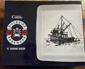 Ccb002 Cuisine Dockside Bakeware Fishing Vessel 11 Inch Square Baker Company New