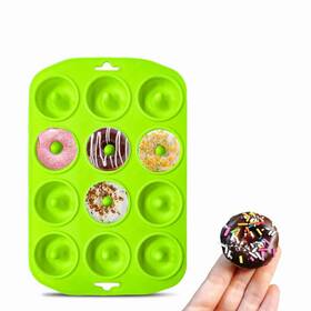 Cp-12md-fba Cupidove Silicone Donut Pan Bite Size Pans For Baking Mini