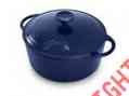 Cw0004882 Safe Fiesta Dutch Cobalt 5.3 Quart Oven Cast Iron Broiler