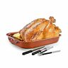 Cwr24619co Ovente Kitchen Oven Roasting Pan Carbon Steel Baking Tray Dishwasher