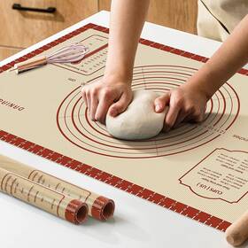 Ddmt2616 Dania & Dean 26x16 Inch Extra Thick Silicone Baking Mat With Measurements Non-slip And Reu Ddmt2616 Dania & Dean 26x16 Inch Extra Thick Silicone Baking Mat With Measurements Non-slip And Reu