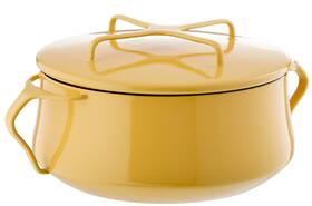 848973 Dansk Yellow Kobenstyle 2 Quart Casserole 4.50 Lb