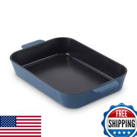 B0dcgt1dh8 Dash Zakarian X Nonstick Cast Iron Baker - Oven-safe Baking Pan For Pasta