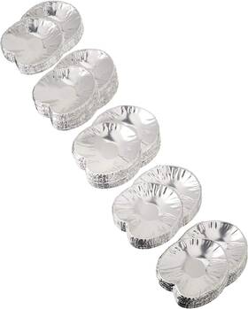 Dcs Deals Inc. 445041251258 Disposable Aluminum Foil -large- Clam Food Shells Pack Of -250- By Dcs Deals Inc. 445041251258 Disposable Aluminum Foil -large- Clam Food Shells Pack Of -250- By