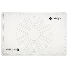 De Buyer 011244937608 Silicone Baking Mat With Marks - 23.6 Inch X 15.75 Perfect For Bread
