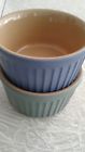 De118eq Mason Cash England Stoneware Ramekins Bowls Ceramic Bakeware Mint
