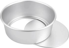 Dealglad 313030870896 8 Inch Round Cake Pan Nonstick Baking Pans With Removable Bottom Aluminum C
