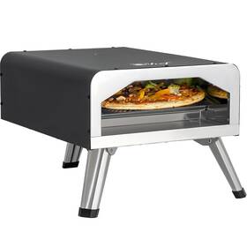 1800w Deco Chef 196641084841 Electric Pizza Oven 12-inch Ceramic Stone And Grill Bakes