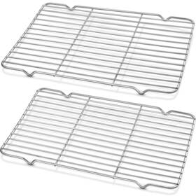 Jz001 Decymis Cooling Rack And Baking With Stainless Steel 2 - Pack 10 X 15 Inches Hea Jz001 Decymis Cooling Rack And Baking With Stainless Steel 2 - Pack 10 X 15 Inches Hea
