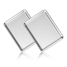 Deedro063 Deedro 194998653772 Stainless Steel Baking Sheet Set Of 2 Cookie Metal Pan Ov