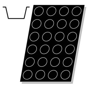 Fp-03051 Demarle Fp 03051 Flexipan 4 Oz. Muffin Pan With 24 Molds Fp-03051 Demarle Fp 03051 Flexipan 4 Oz. Muffin Pan With 24 Molds