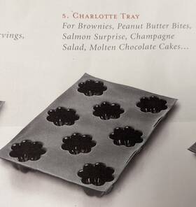 Fp002059 Demarle Silicone Non-stick Flexipan Charlotte Tray France