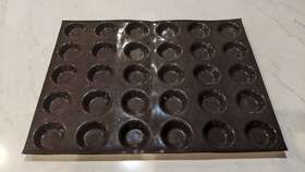 Fp002413 Demarle Flexipan Non-stick Silicone Mini-tartlet Tray Makes 30 Tartlets