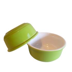 Denmark 048552342346 Baking Dish Oven To Table Set Of 2 Green White Porcelain Cocottes Denmark 048552342346 Baking Dish Oven To Table Set Of 2 Green White Porcelain Cocottes
