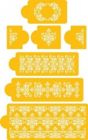 Designer Stencils 5 Tier Lace Set Cake Stencil Best Price 0787484002019