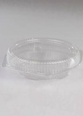 Lbh-992 Detroit Forming Inc Dfi 9 Inch High Dome Pie Container With Hinged Lid Clear 100/case