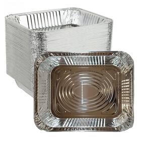 Dhg Professional 810998030220 20 Pack 9x13 Disposable Foil Pans Aluminum Drip - Half Size Steam Tabl Dhg Professional 810998030220 20 Pack 9x13 Disposable Foil Pans Aluminum Drip - Half Size Steam Tabl